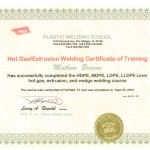 matt welding certificate